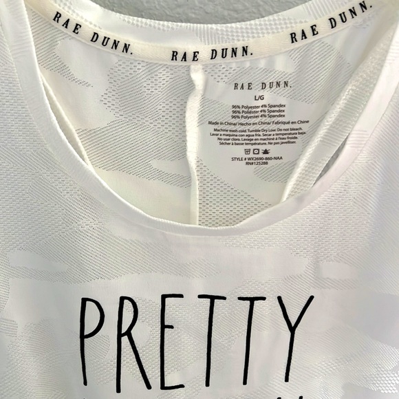 Rae Dunn Camo Mesh Racerback Tank Top ⛹️♀️🧘♀️ - Picture 4 of 8